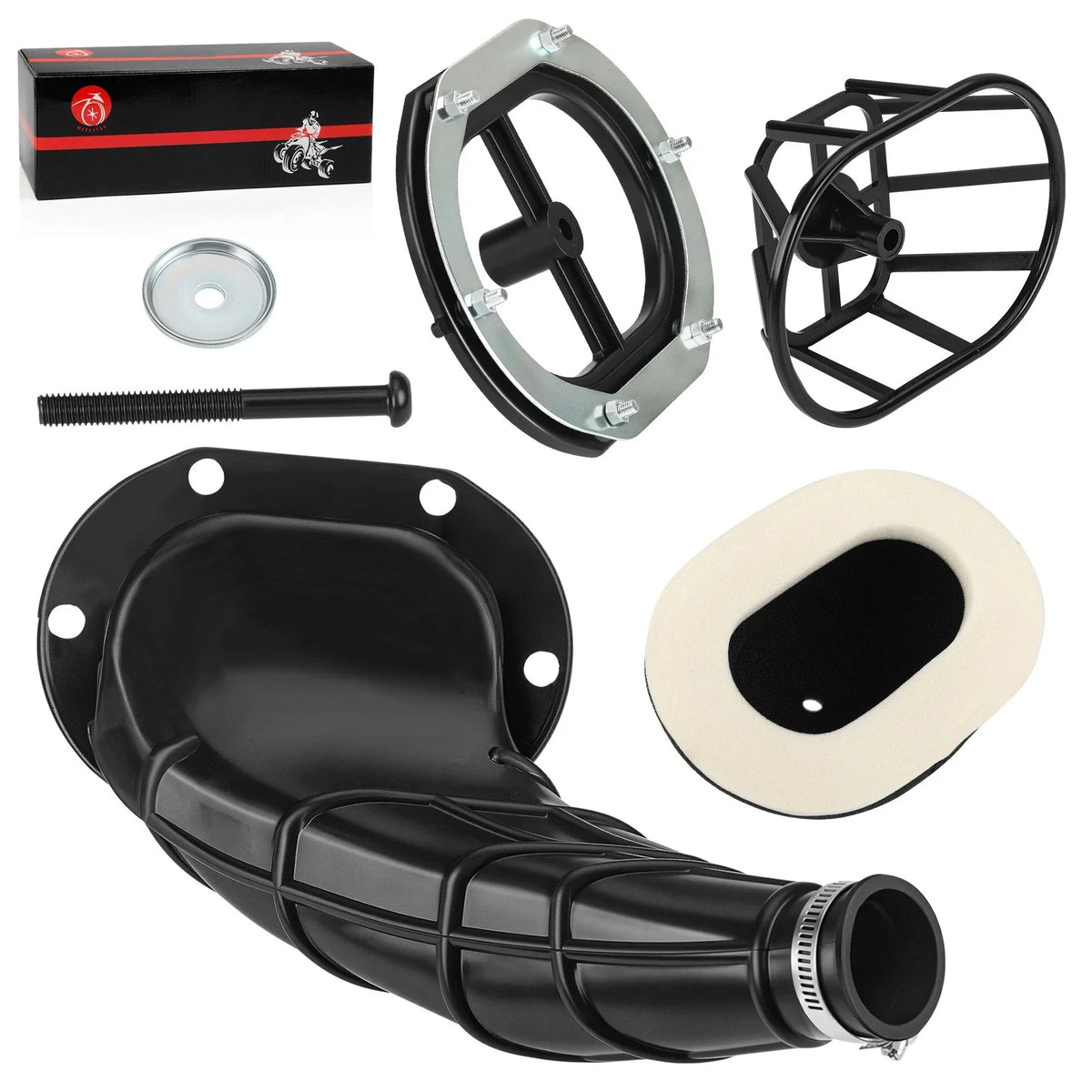 Intake Duct Tube Boot & Air Filter Kit for Yamaha Blaster (1988–2006)