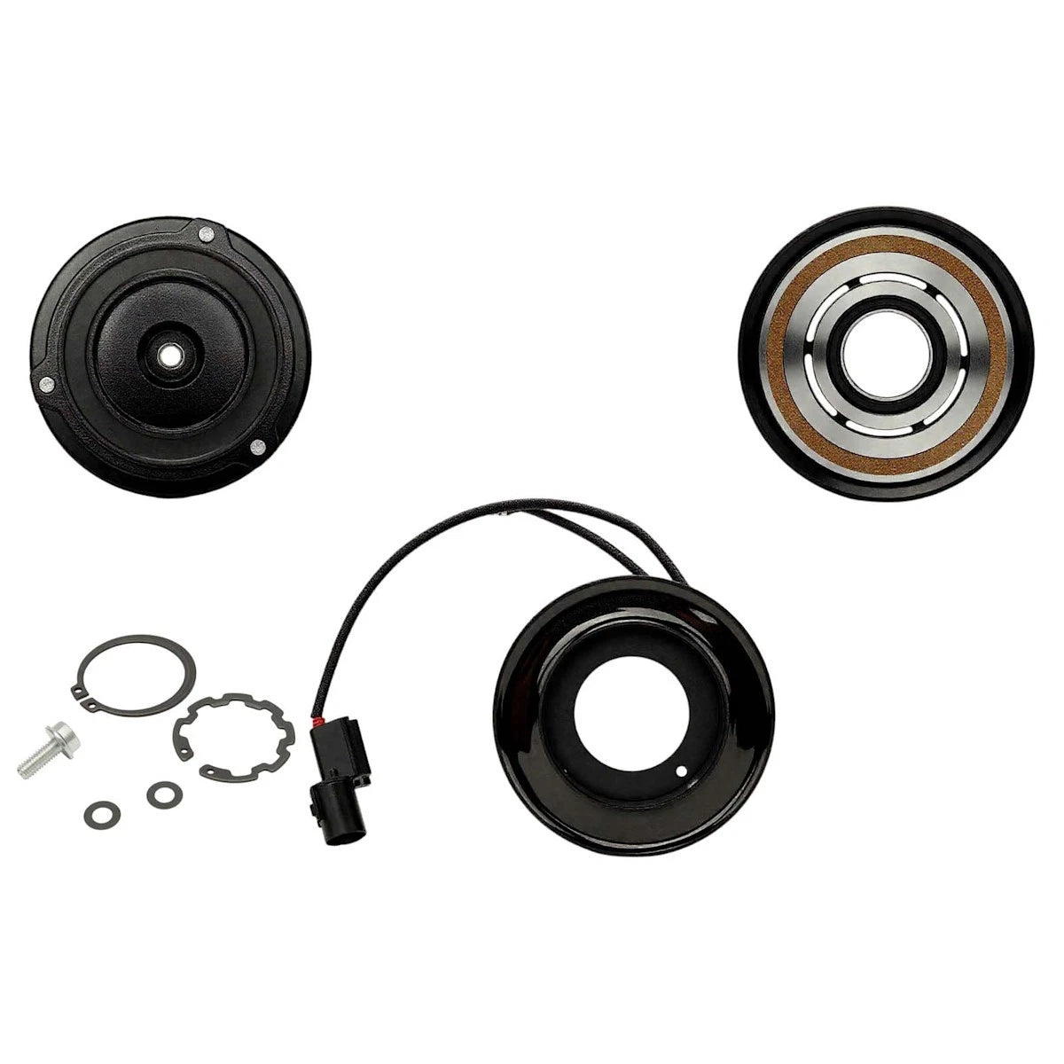 A/C Compressor Clutch for Hyundai Veloster (2015–2017) 18050062, 167351, 168351, 977012V001