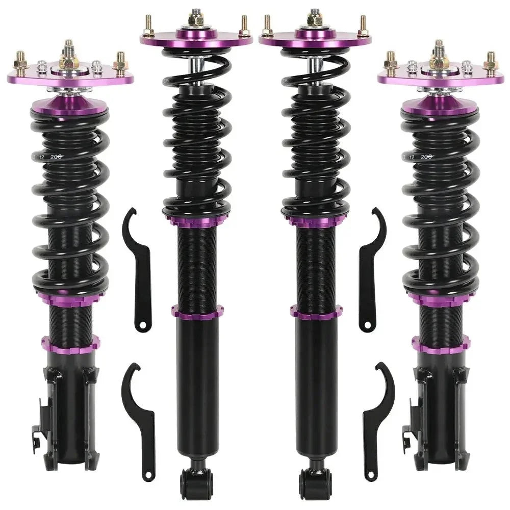 Set of 4 Coilovers Suspension Struts for Nissan Silvia 240SX S14 (1995–1998)