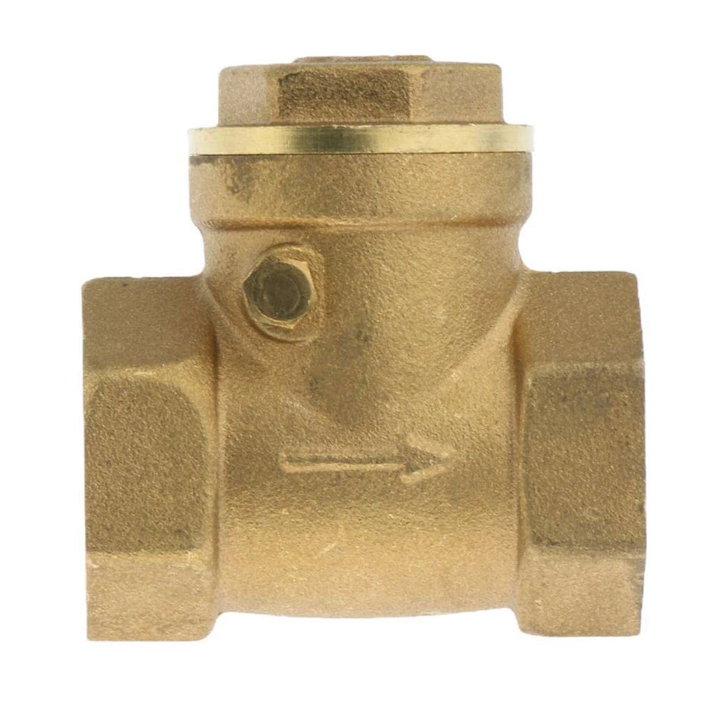 1/2" FIP Brass Swing Check Valve for Plumbing Fitting