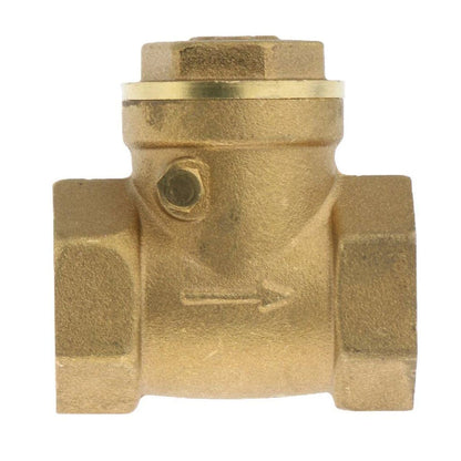 1/2" FIP Brass Swing Check Valve for Plumbing Fitting