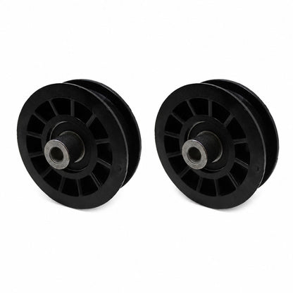 2X Flat Idler Pulleys for Husqvarna (Replaces 532194327)