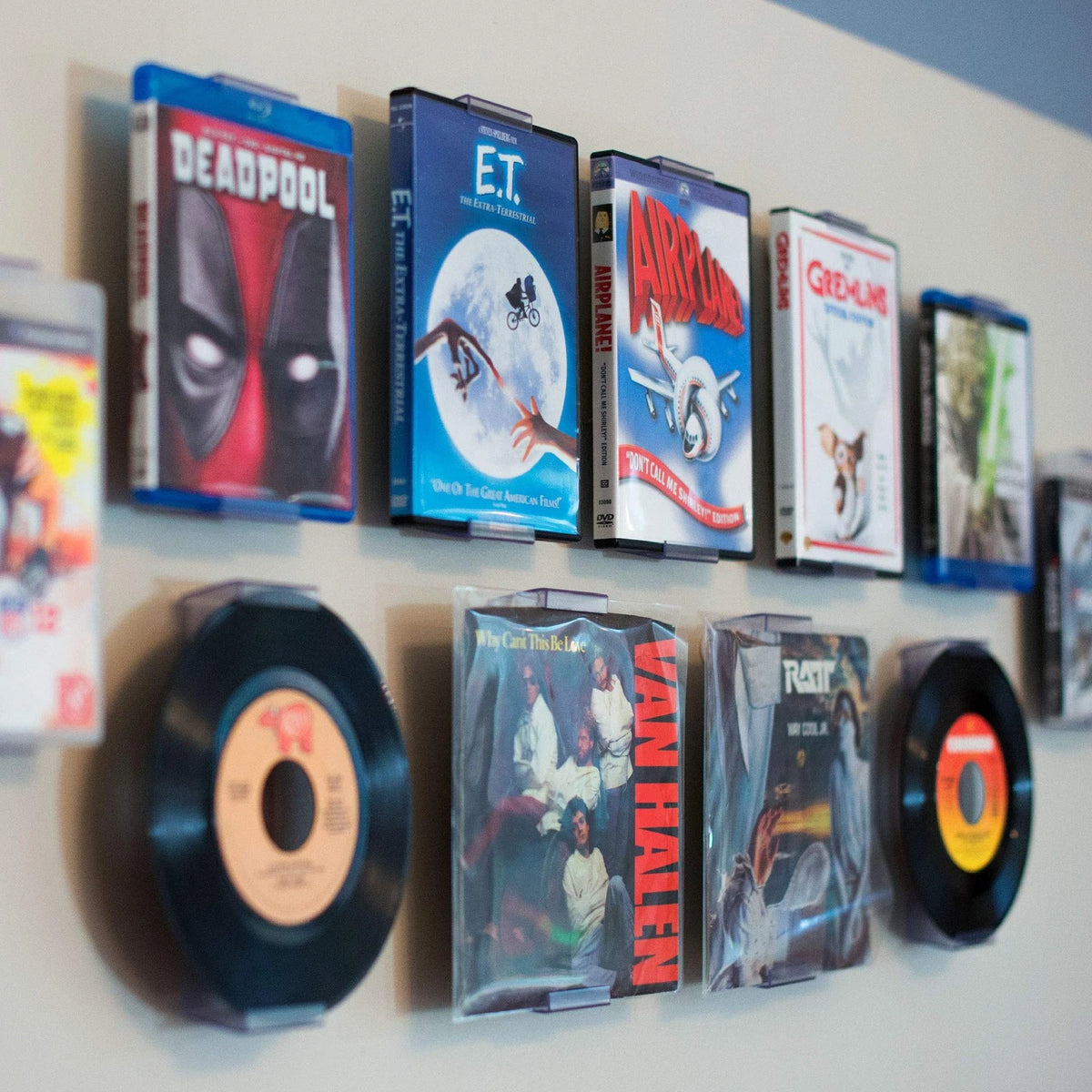 CollectorMount DVD & Video Game Display Wall Mount & Shelf for All Models