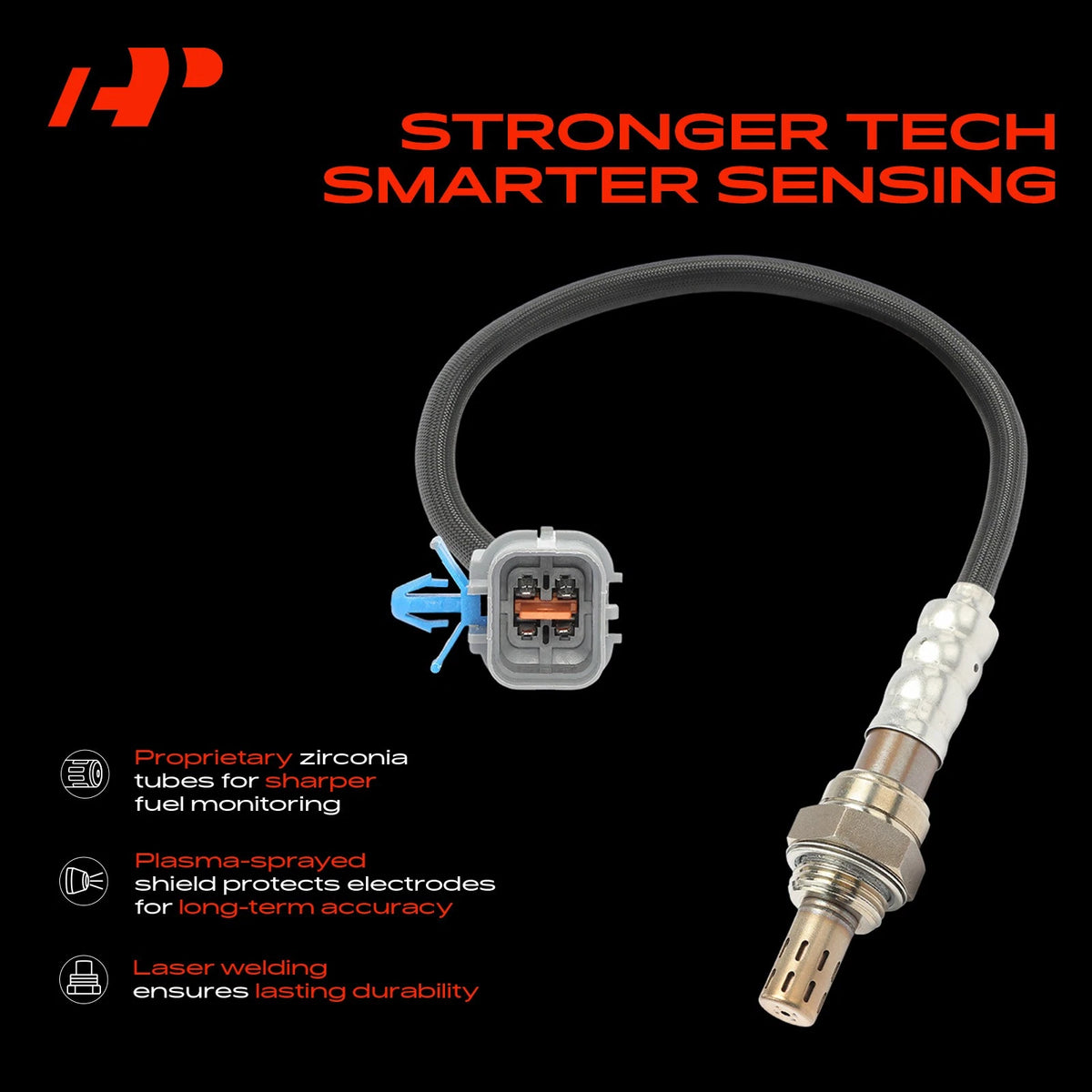 Upstream O2 Oxygen Sensor for Kia Sorento (2011–2018) Hyundai Santa Fe (2010–2018) 392103CAA0, 392103CCC0, 250-24908