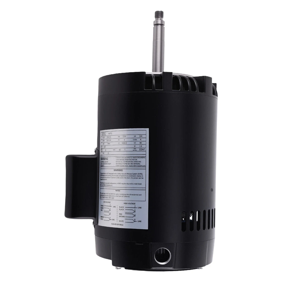 3450RPM Pool Pump Motor for Polaris PB4-60 B625 (2000–2005)