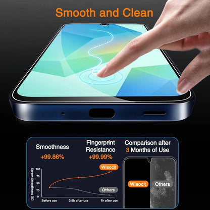 3X Tempered Glass Screen Protector for Samsung Galaxy A16 5G (2023)