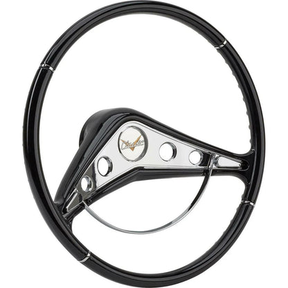 15 Inch Steering Wheel with Horn Button for 1958-1960 Chevy Impala