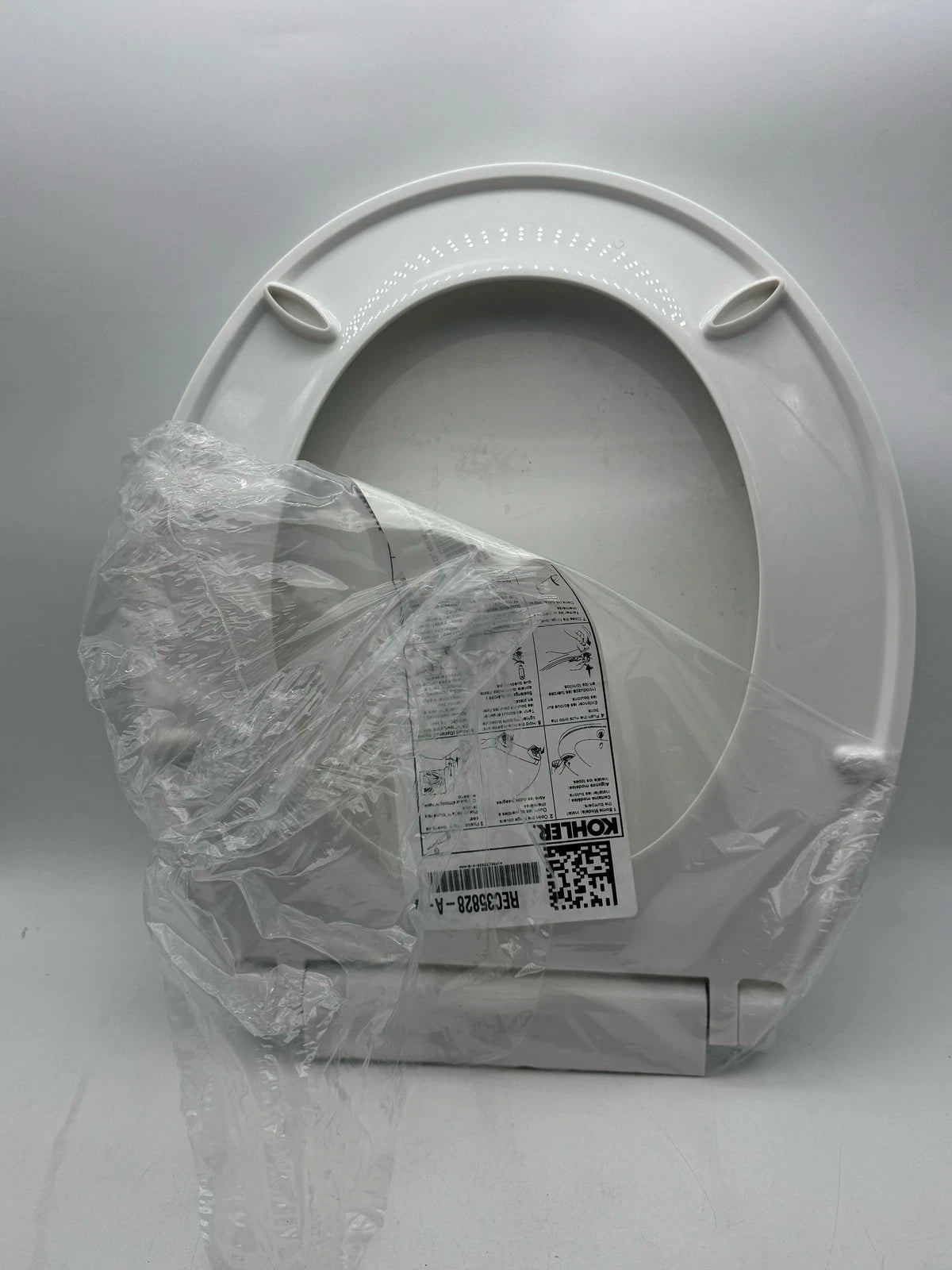2X Kohler Layne Elongated Toilet Seat Quiet Close Quick Release White