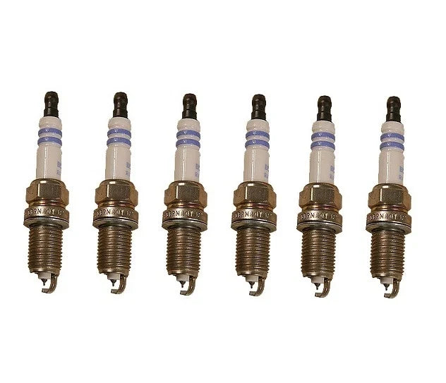 Set of 6 Bosch Fine Wire Double Iridium Power Spark Plugs FR8KII33X for