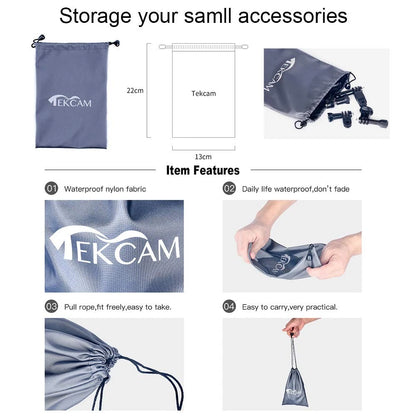 Protective Storage Bag Case for TEKCAM Action Camera