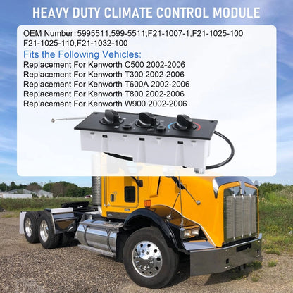 Heavy Duty Climate Control Module for