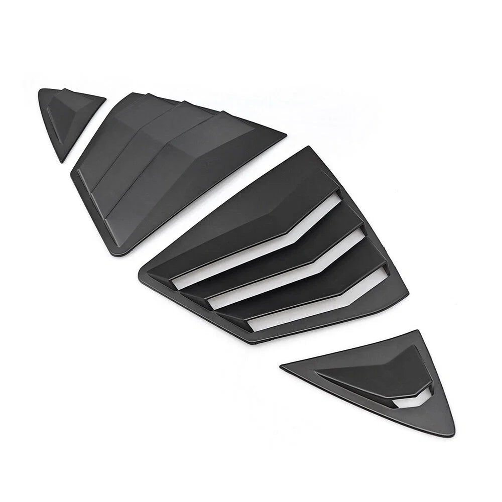 Matte Black Rear Window Vent Louver Cover for Toyota Camry (2025+)
