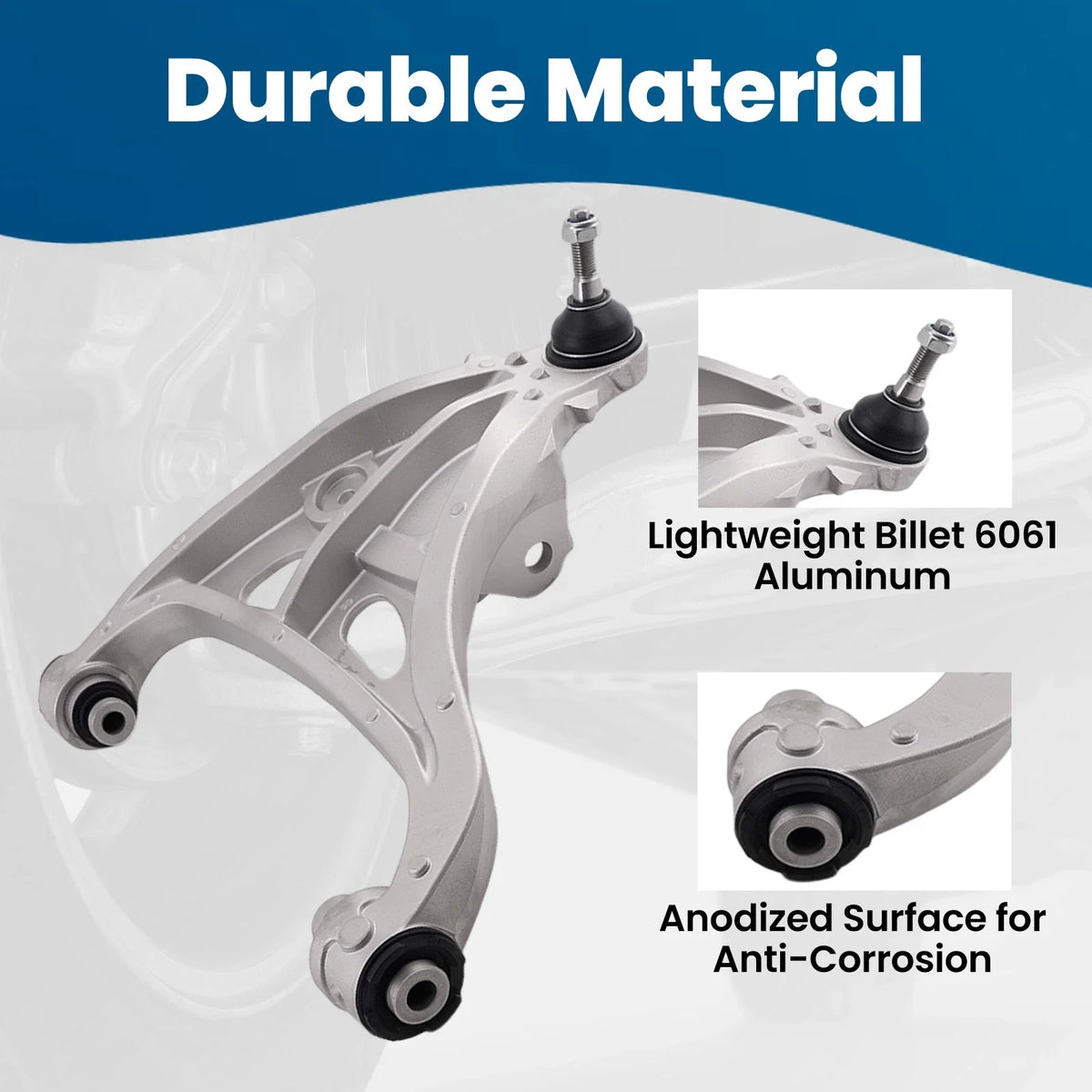 4WD Front Upper Lower Control Arm Kit for Ford F-150, Lincoln Mark LT (2005–2008)