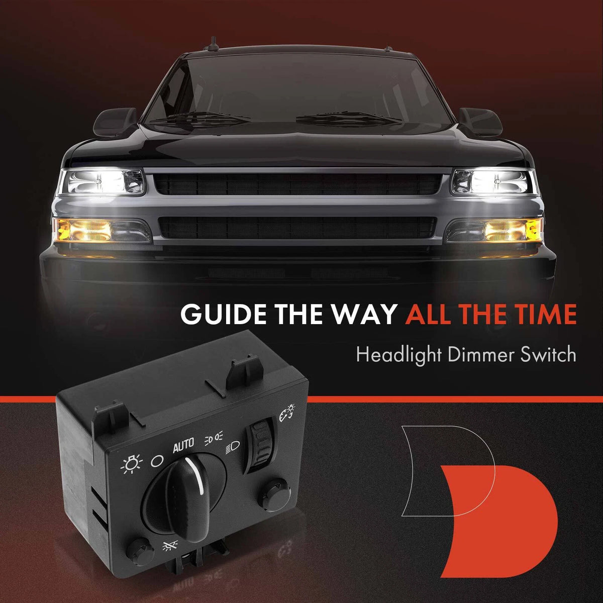 Headlight Switch for Chevy Colorado GMC Canyon (2004–2012) 15187088, HLS1142