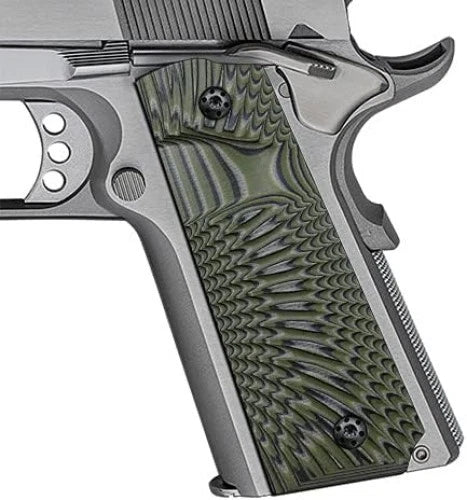 G10 Full Size Grips for 1911 (Sunburst Texture, Ambi Cut)