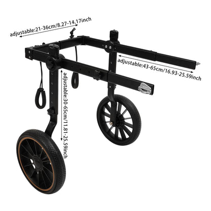 XXL Dog Wheelchair for Back Leg Rehabilitation (Adjustable)