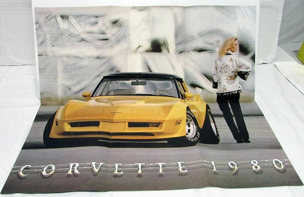 Large Poster for 1980 Chevrolet Corvette