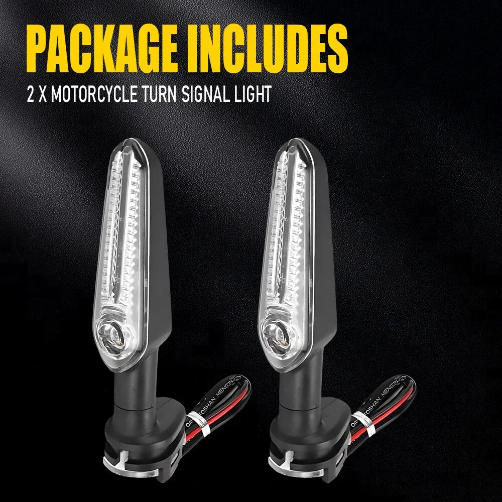 Set of 4 LED Turn Signal Indicator Lights for YZF R1 R3 R6 R6S MT-07