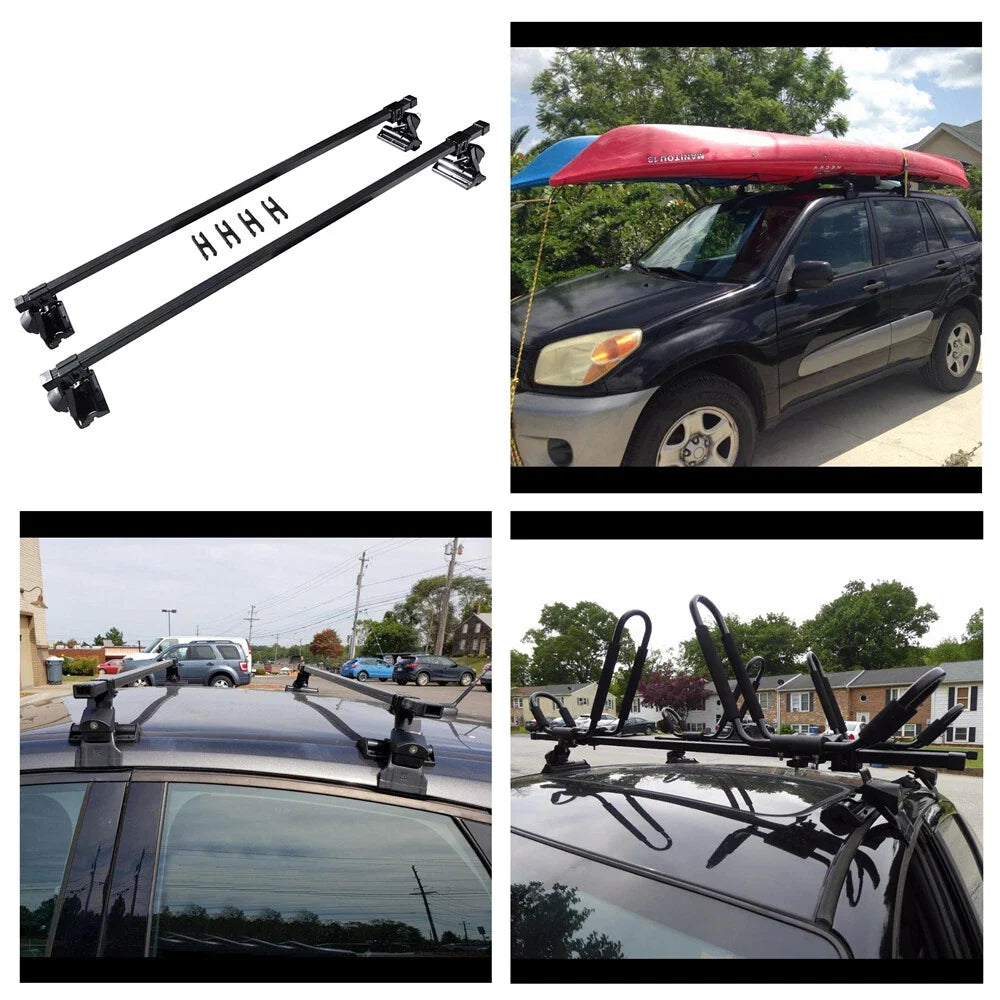 Complete Roof Rack System for Ford Mustang (1979–1993), Honda Accord (1990–200)