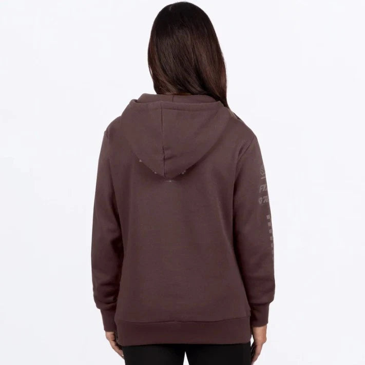 3XL FXR Raisin Stack Cotton PO Hoodie