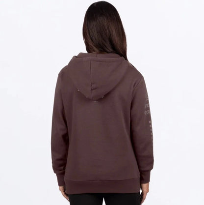 3XL FXR Raisin Stack Cotton PO Hoodie