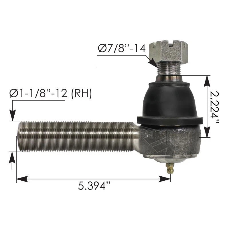 Tie Rod End for Part# 6073382410, A6073382410, A3144X1142