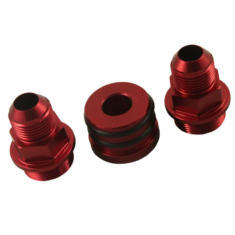 Rear Block Breather Fittings & Plug for B16 B18C (B16A B18A -10 AN)