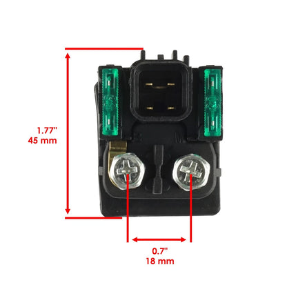2X Starter Solenoid Relays for Suzuki VL1500 Intruder 1500 (1998–2004) RE164+RE164-MA, 3180021E20
