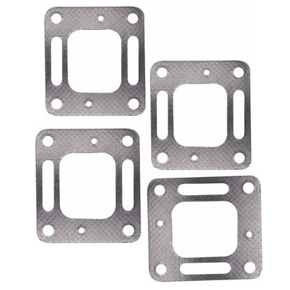 Set of 4 Muffler Elbow Riser Manifold Gaskets for MerCruiser 4.3L (27-863726)