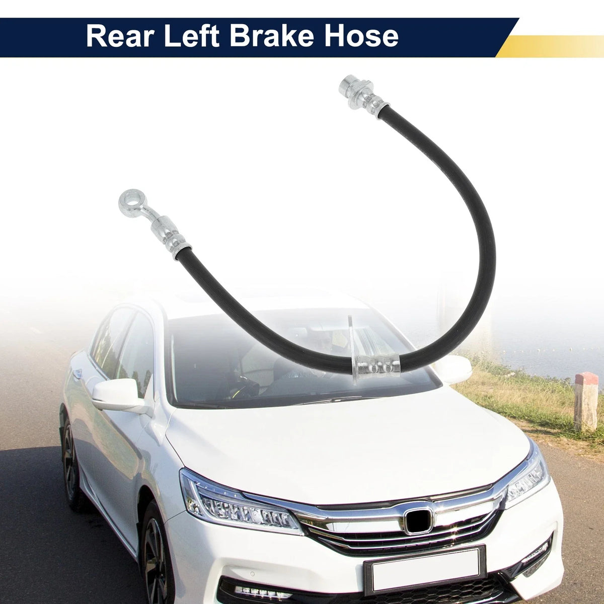 Rear Left Brake Hose for Honda Accord (2013–2017) No. 01468TS6H50