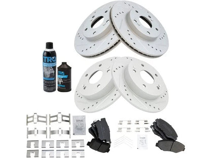Brake Pad and Rotor Kit for Acura ILX (2013–2015) 61422CRMF
