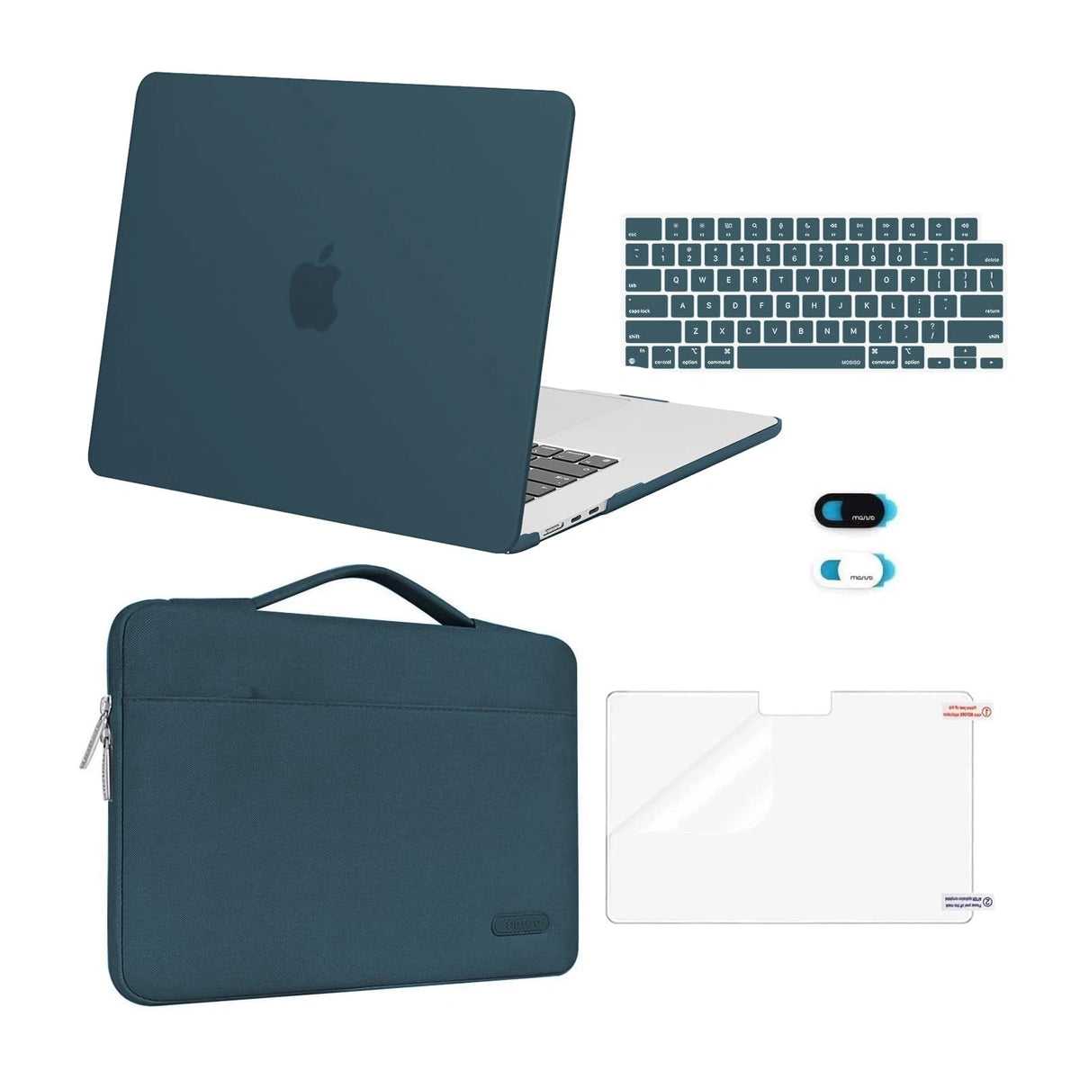 Case for MacBook Air 15 inch (2025–2026) Teal Green
