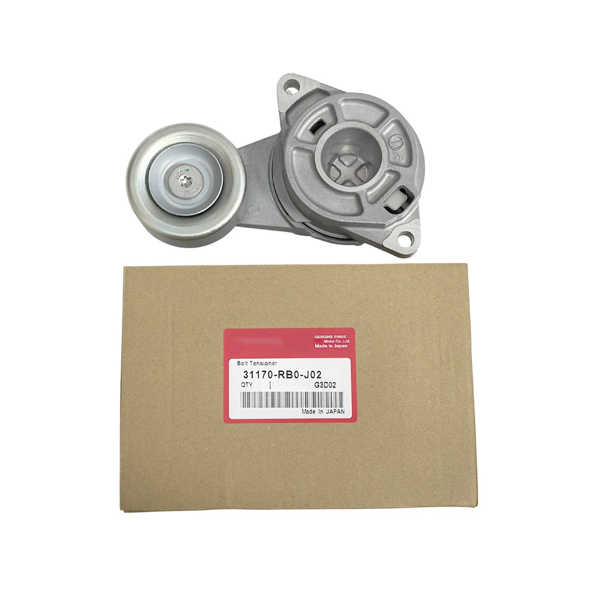 Belt Tensioner Assembly for Honda Fit (2009–2013) 31170-RB0-J01, 31170-RB0-J02