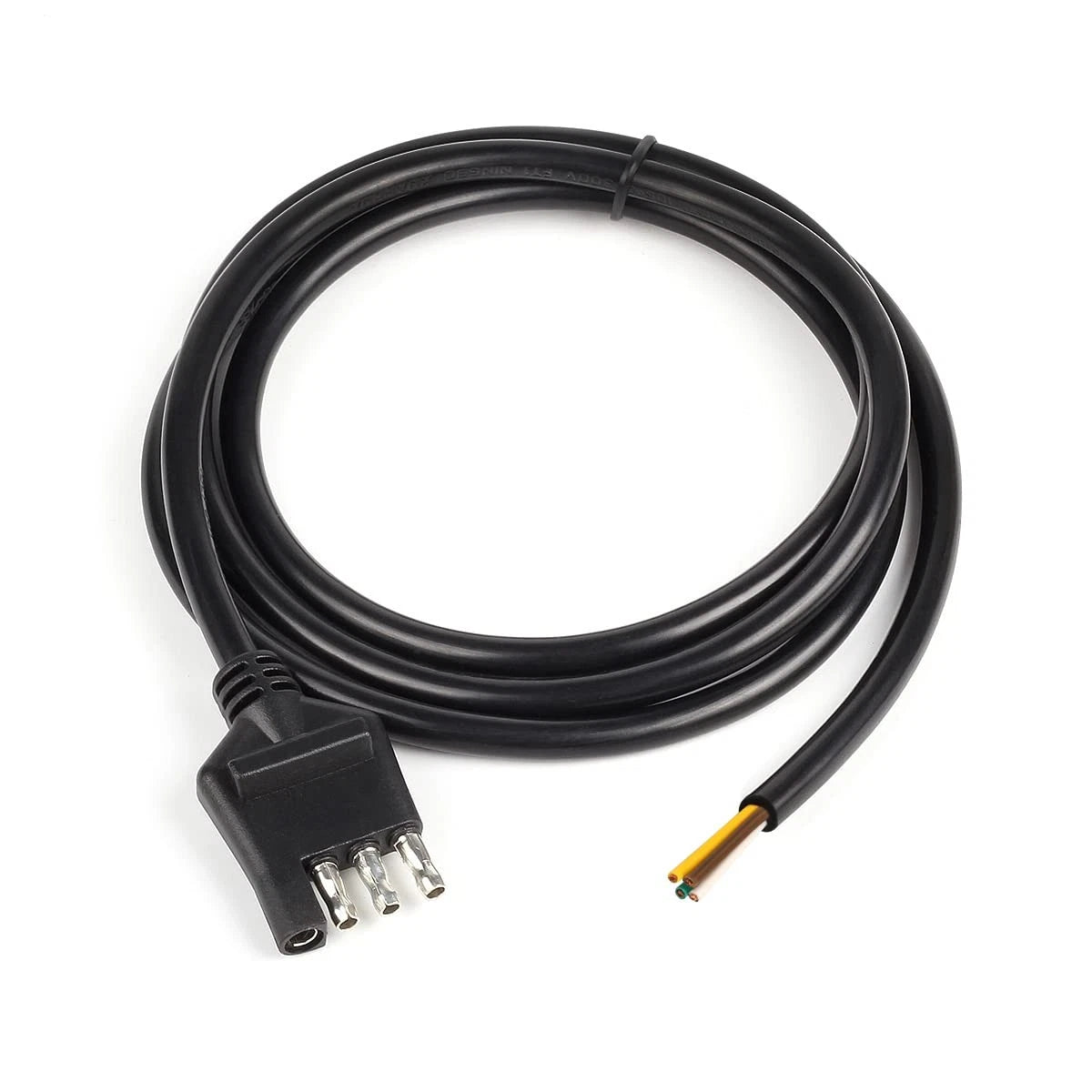 4-Way Trailer Wiring Harness for 4-Pin Connection (5 ft Wires)