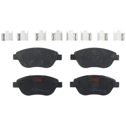 Set of 4 Disc Brake Pads for Fiat 500 (2012–2013)