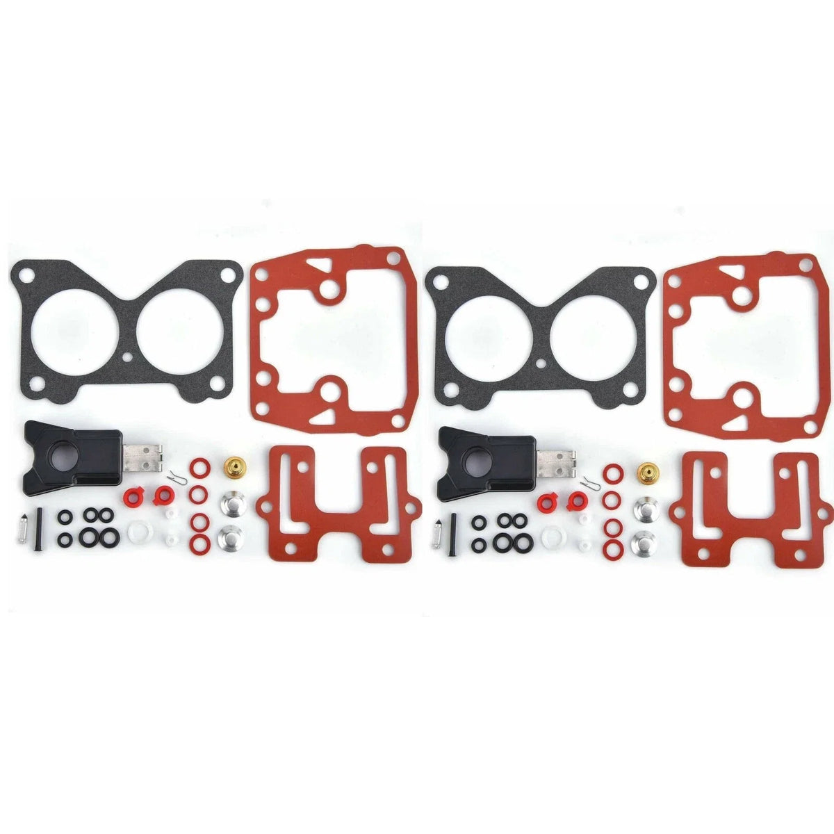 2Pcs Carburetor Kit for Johnson/Evinrude Outboard (434888, 435443, 0439076, 18-7046)