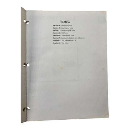 Drive Units Manual for Mercruiser 90-806737 (1994)
