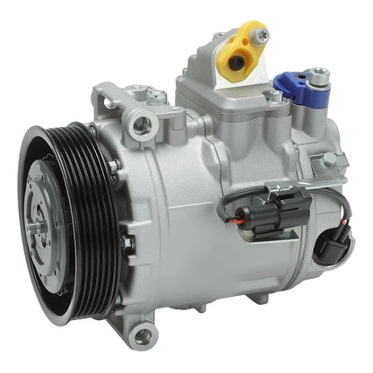 A/C Compressor with Clutch for Jaguar XK XKR (2007–2009) 18016605, C2C27255