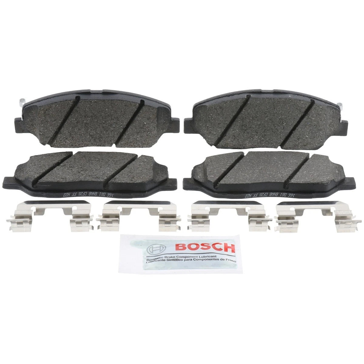 2X Brake Pad Set Front for Hyundai Genesis (2009–2011) BE1384H