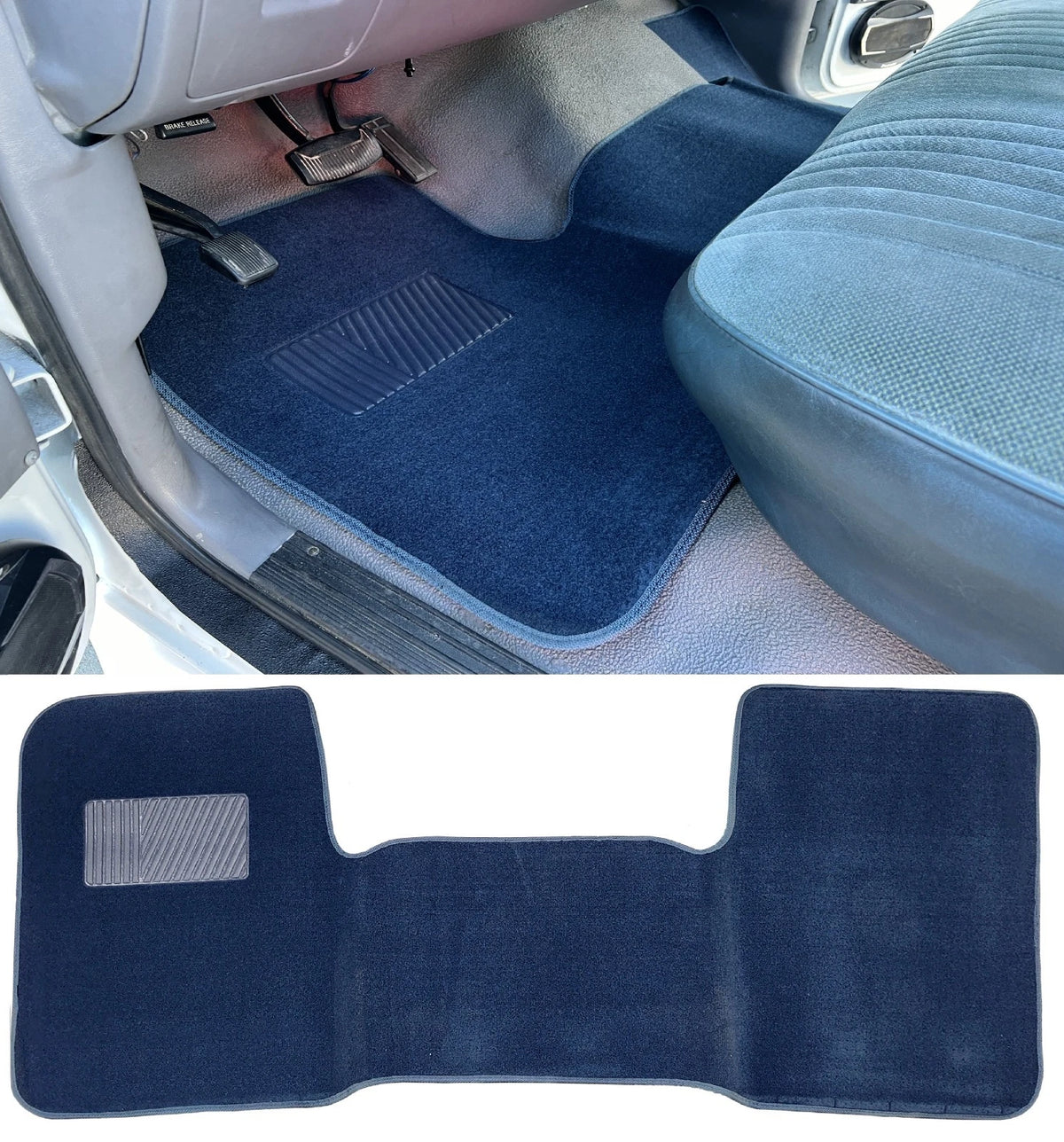 1 Pc Heavy Duty Carpet Floor Mat for Chevy GMC 1500 (TM202)