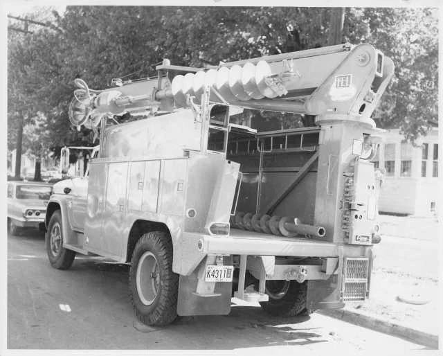1964 Chevrolet Utility Truck Press Photo 0222