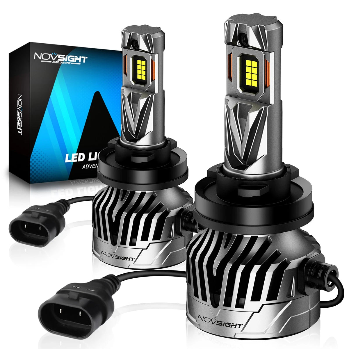 2X H11 LED Headlight Bulbs for (NOV A500-N95-H11)