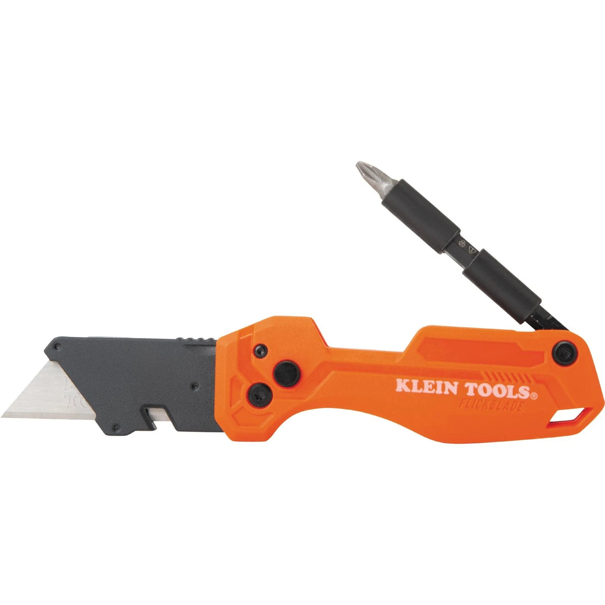 Folding FLICKBLADE Utility Knife for Klein Tools (Compact, Removable)