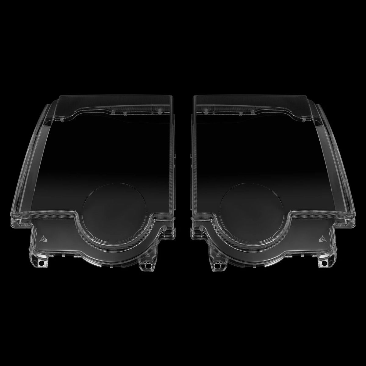 Set of 2 Headlamp Lens Covers for Land Rover LR3 (2005–2009) Clear