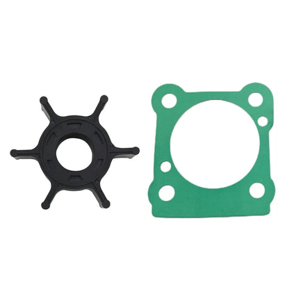 Water Pump Impeller & Gasket for Yamaha 2-Str 6 8 HP Outboard (6G1-44352-00)