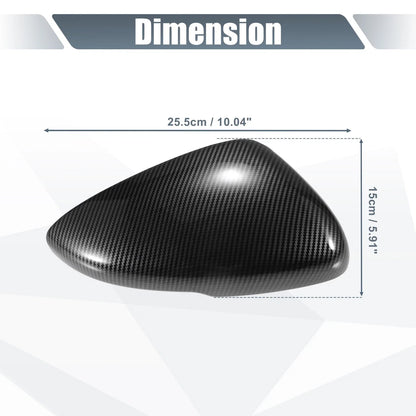 Pair Rearview Mirror Cover Overlay for Honda Accord (2018–2023) Carbon Fiber