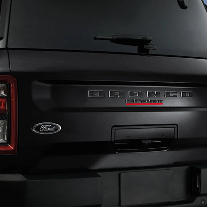Rear Liftgate Emblem for Bronco Sport (2021–2025) M1PZ-7842528-A Matte Black