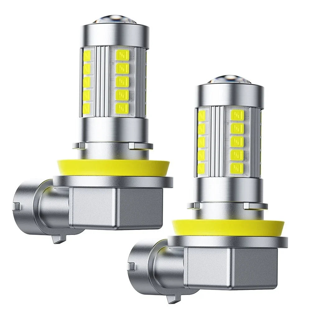 H11 H8 LED Fog Light Bulb Conversion Kit 6500K White for