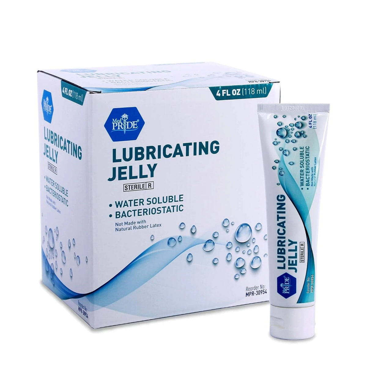 4 oz Sterile Surgical Lubricant Jelly Tube - Water-Soluble