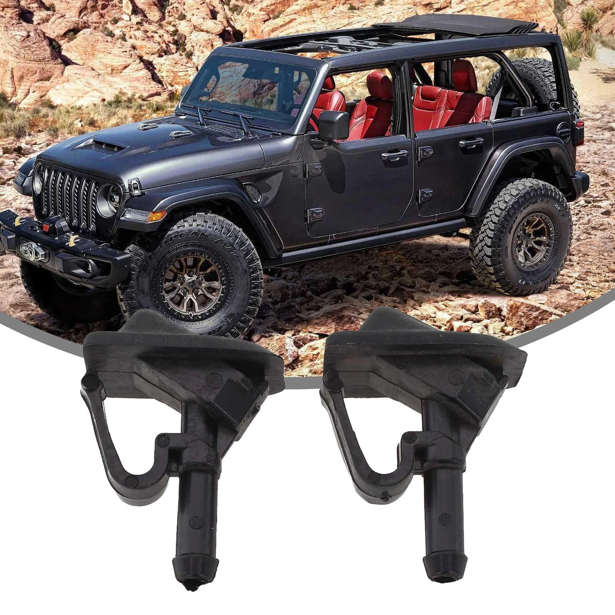 Washer Nozzles for Jeep Wrangler JK (2012)